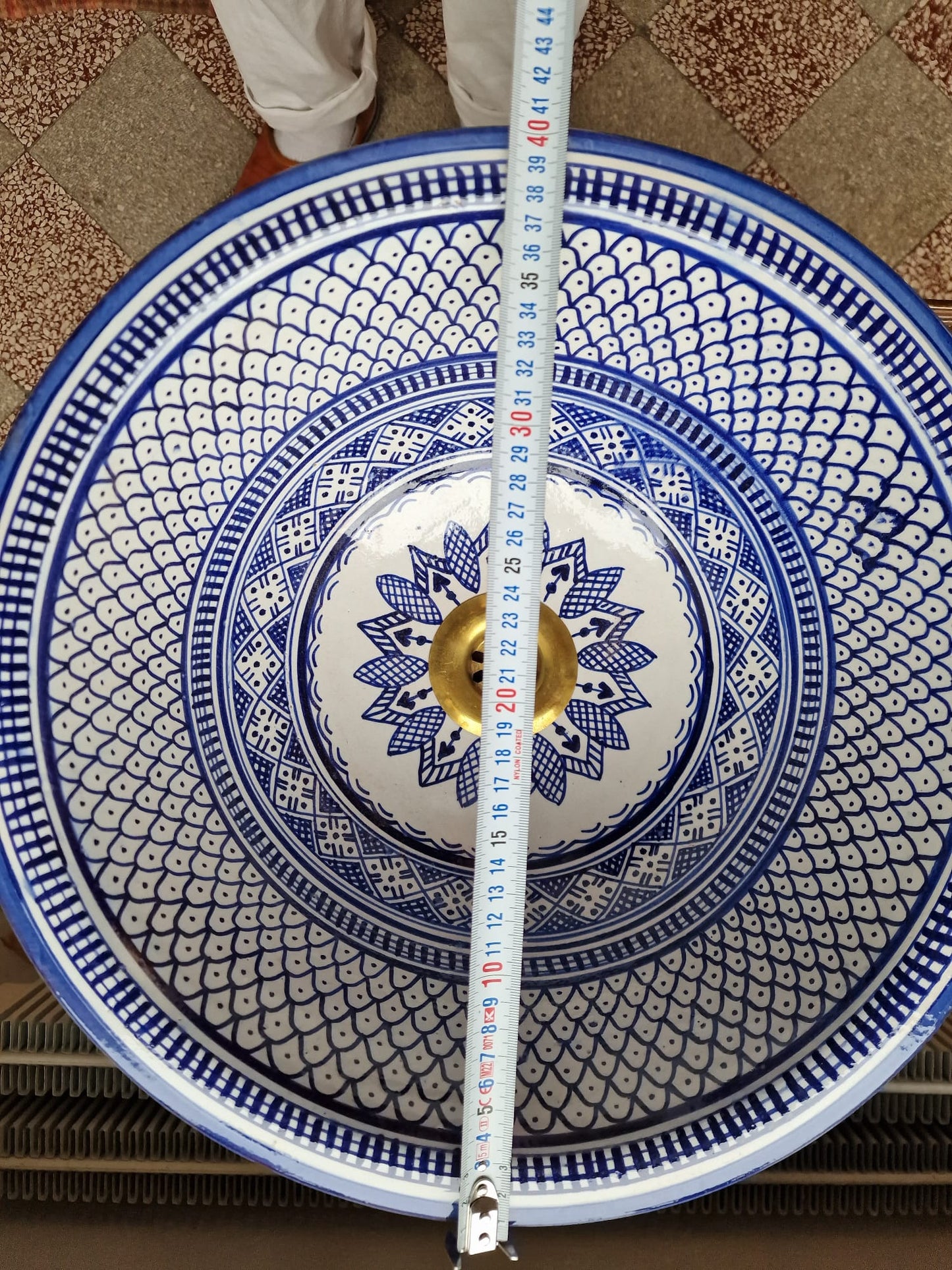 Keraaminen käsienpesuallas 40x17cm