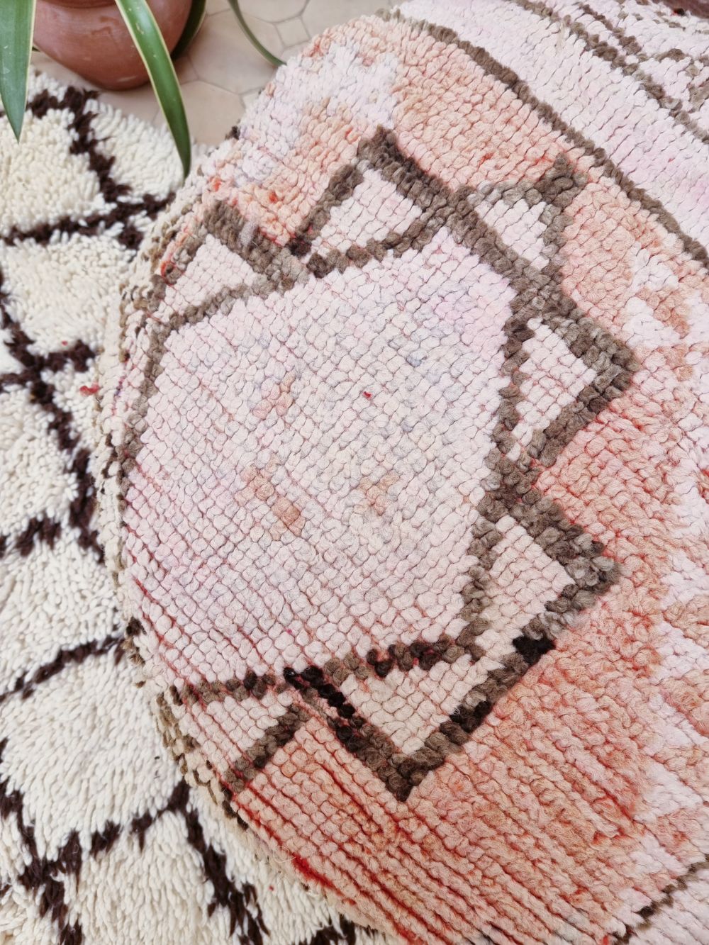 Marokkolainen vintage pouf