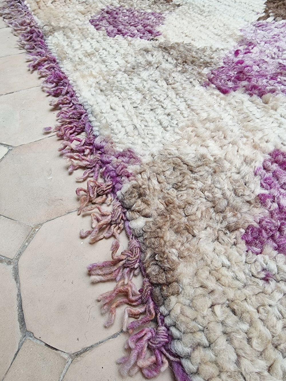 Marokkolainen vintage Boujaad matto 240x180cm
