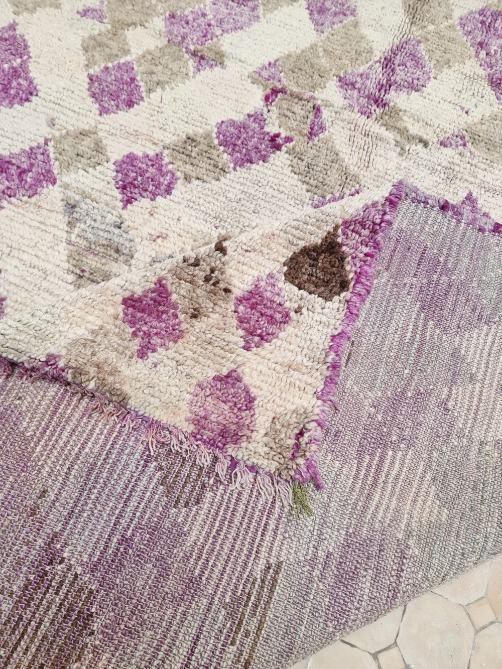 Marokkolainen vintage Boujaad matto 240x180cm