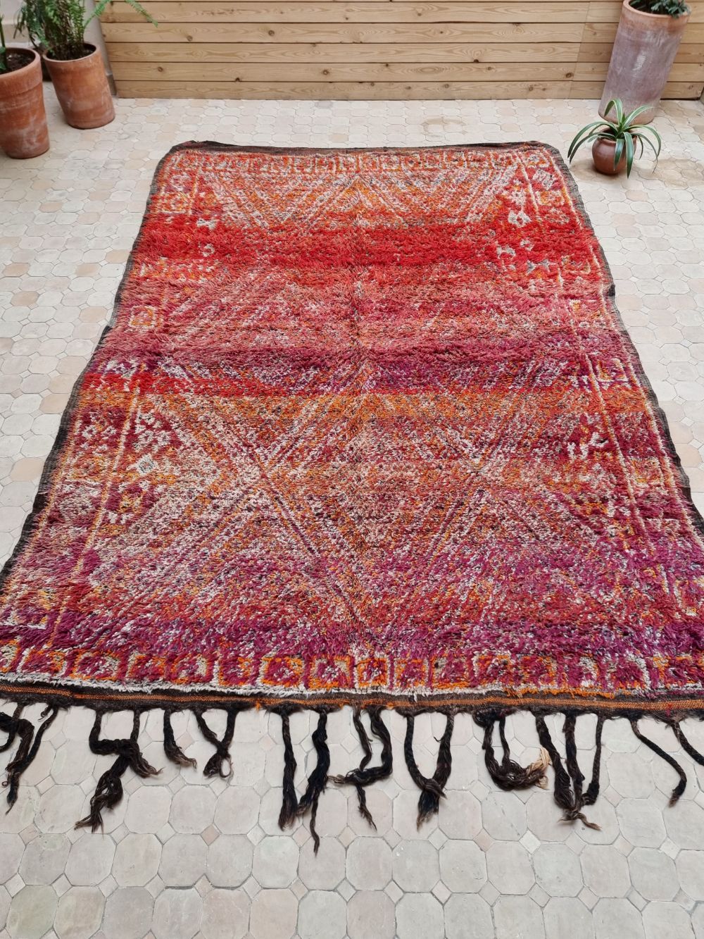 Moroccan Vintage Zayane Rug 290x200cm