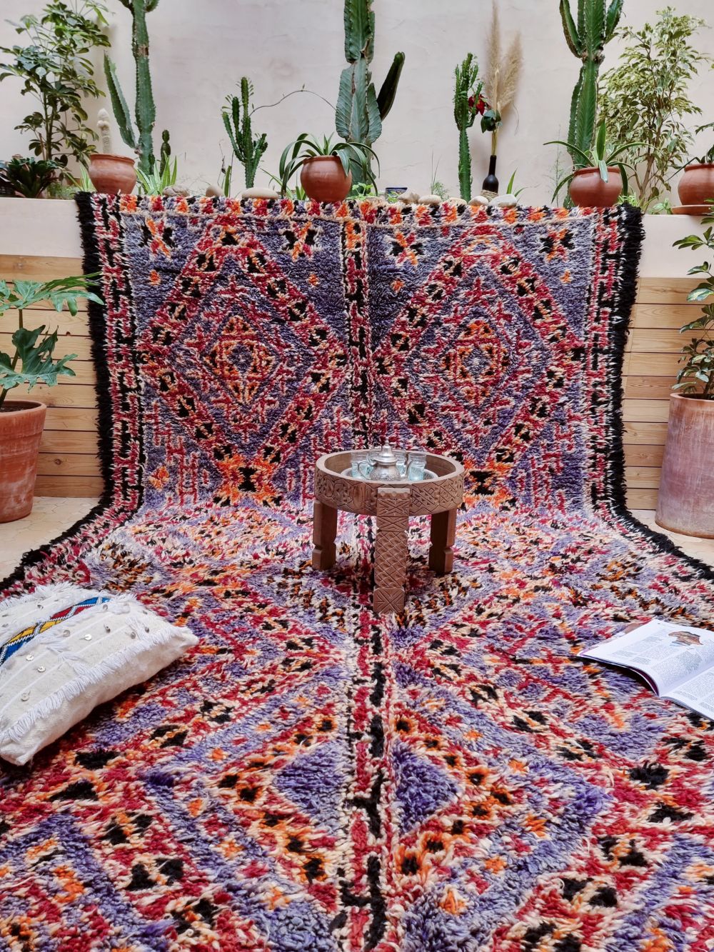 Moroccan Vintage Beni M'Guild Rug 380x200cm