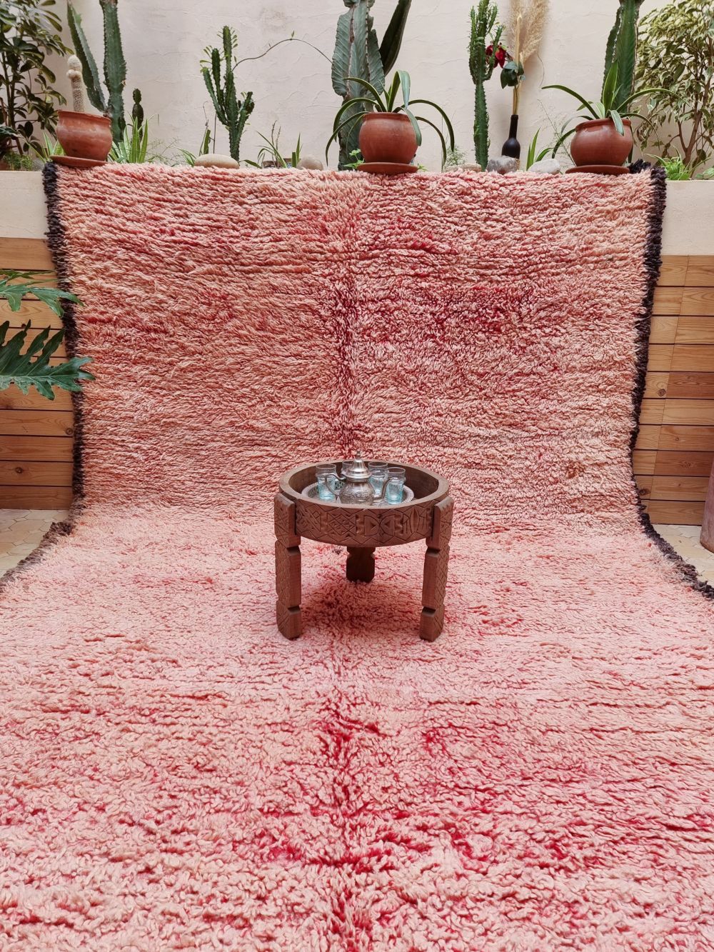 Marokkolainen vintage Boujaad matto 380x195cm