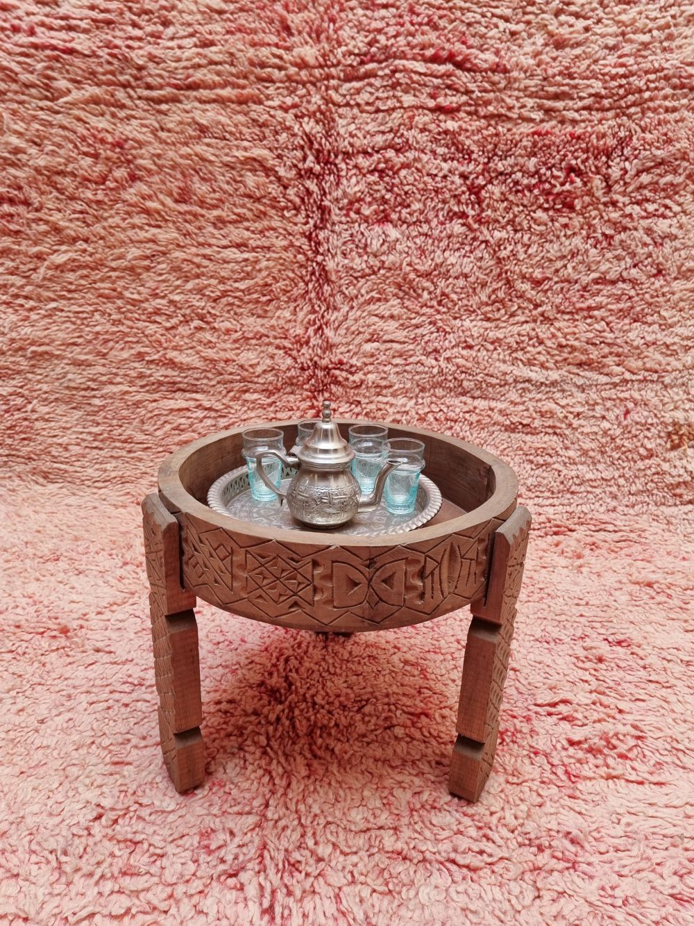 Marokkolainen vintage Boujaad matto 380x195cm