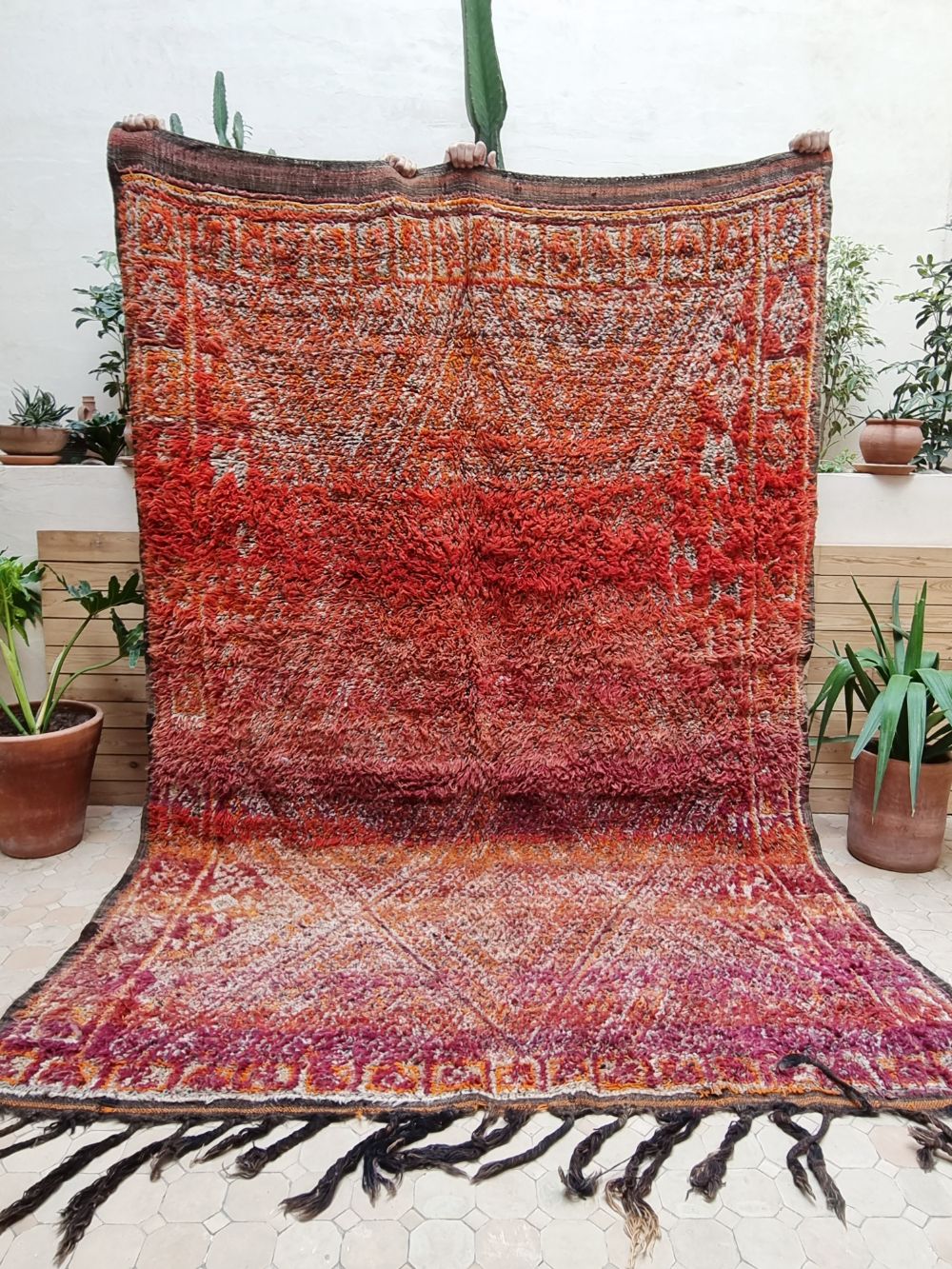 Moroccan Vintage Zayane Rug 290x200cm