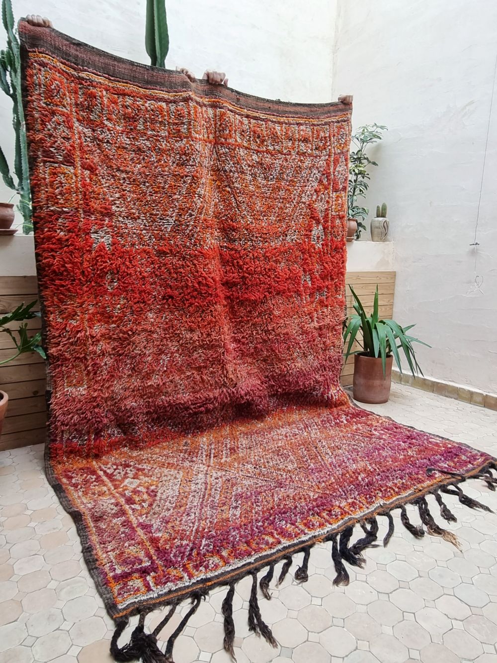 Moroccan Vintage Zayane Rug 290x200cm