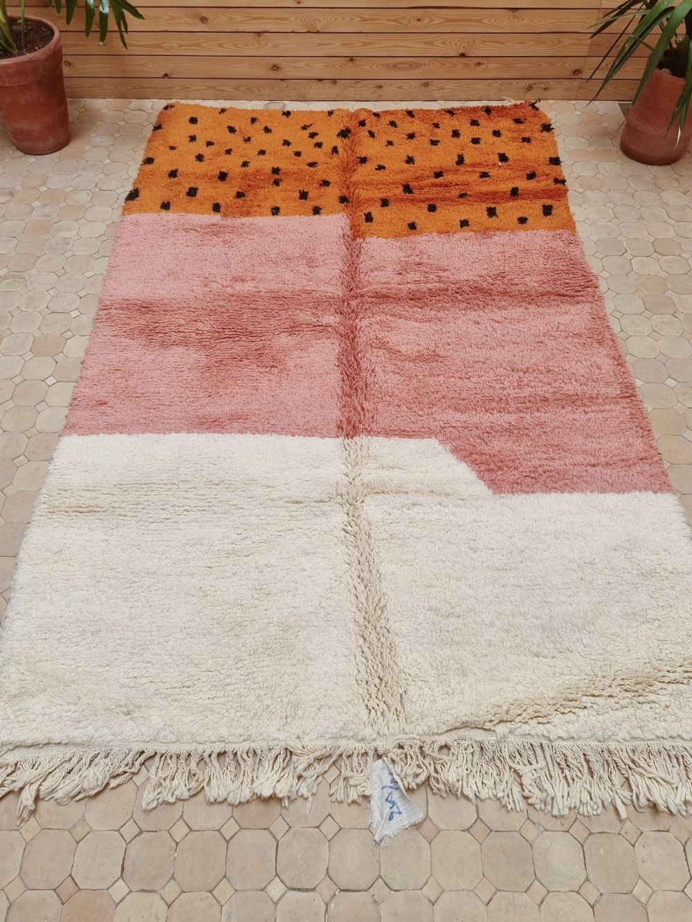 Moroccan Marshmallow Rug 260x160cm