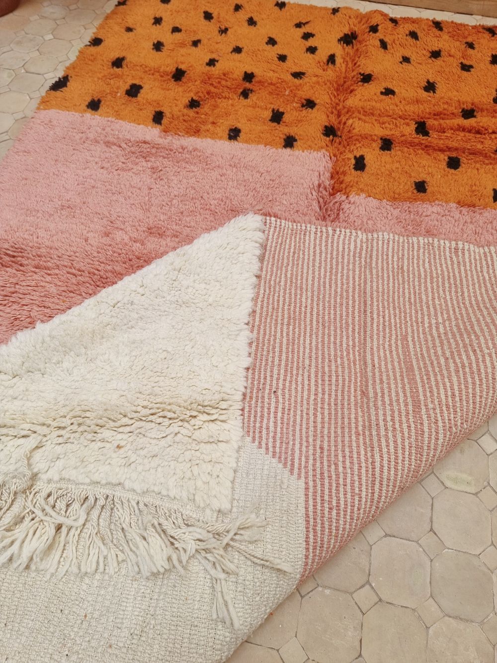 Moroccan Marshmallow Rug 260x160cm