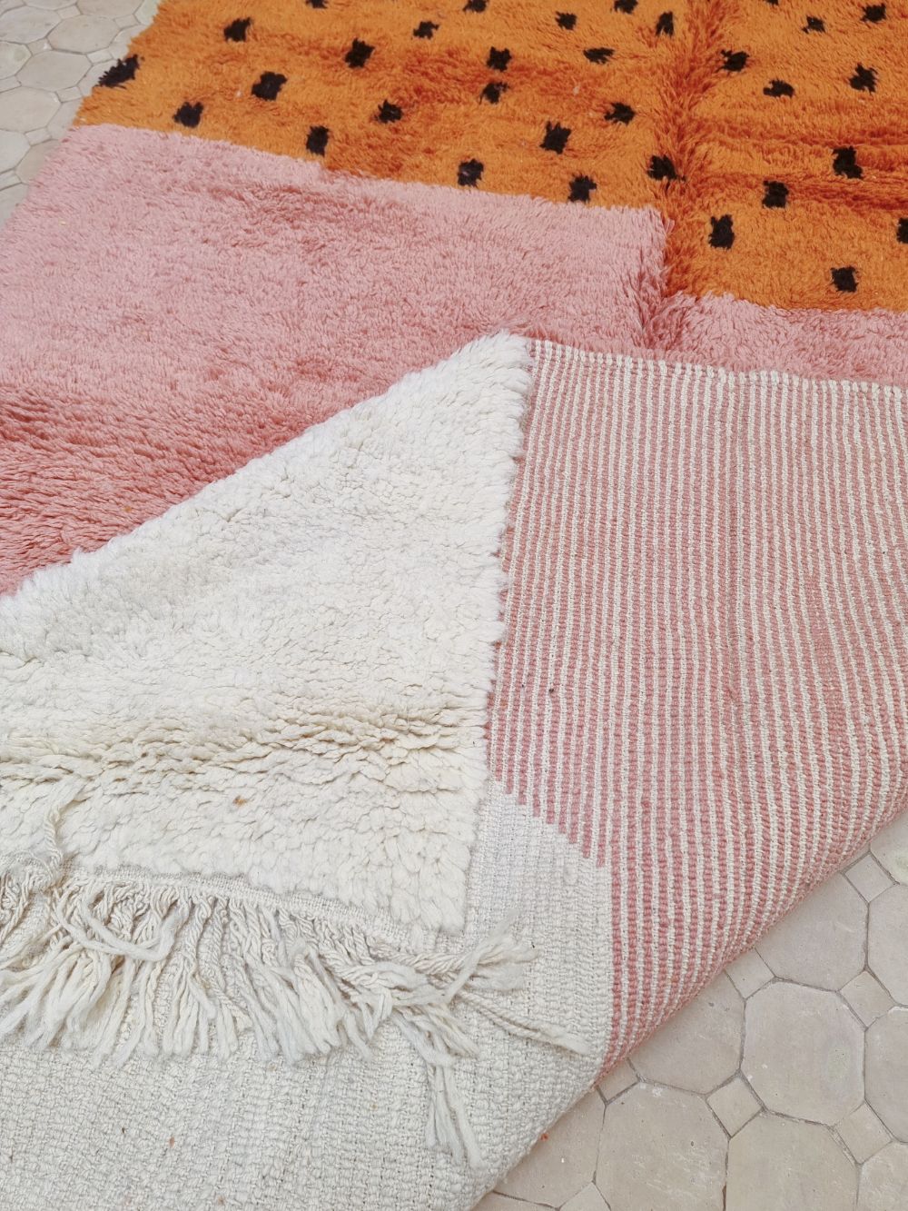 Marokkolainen Marshmallow matto 235x160cm