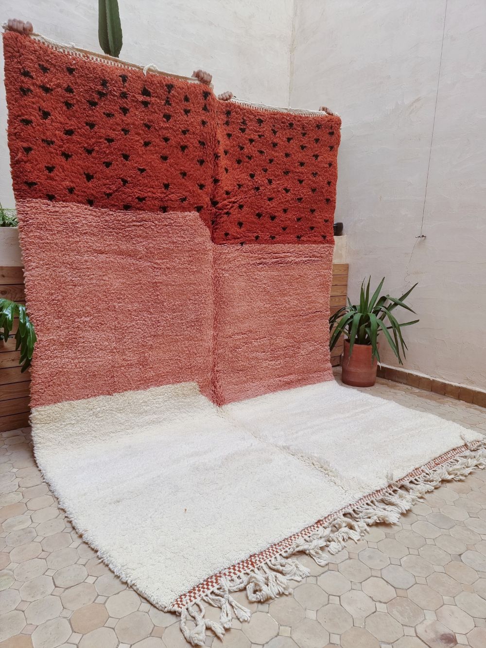 Moroccan Marshmallow Rug 300x200cm