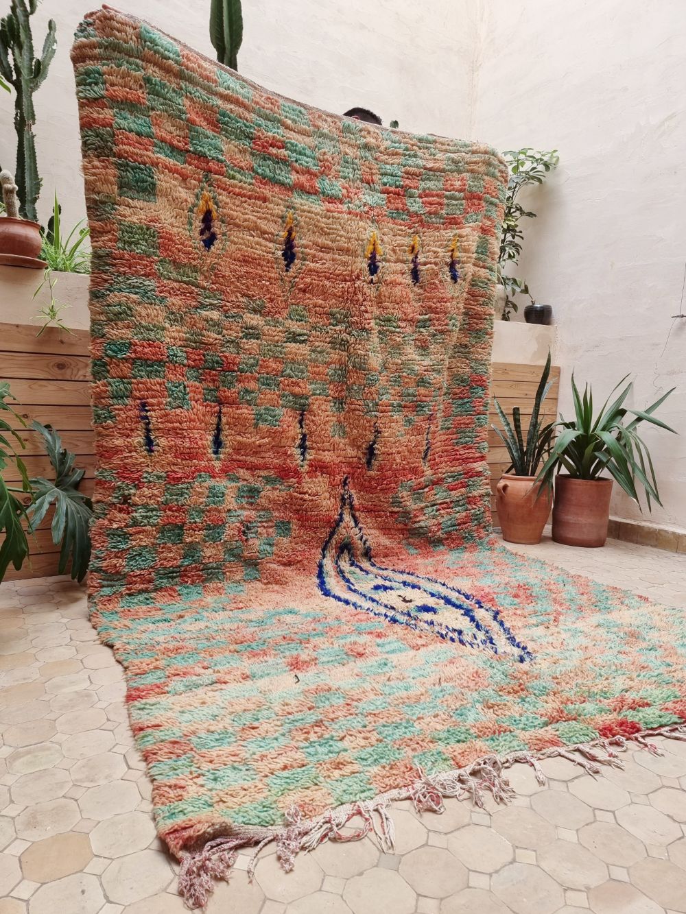 Marokkolainen vintage Boujaad matto 310x175cm
