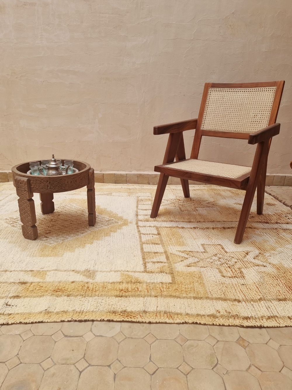 Moroccan Vintage Boujaad Rug 330x160cm