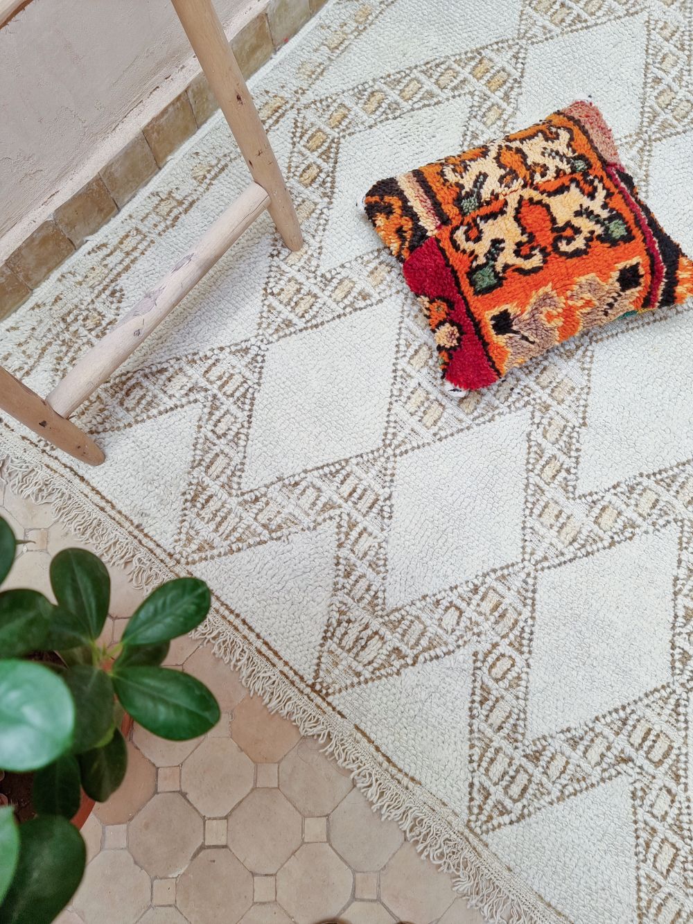 Moroccan Vintage Marmoucha Rug 270x150cm