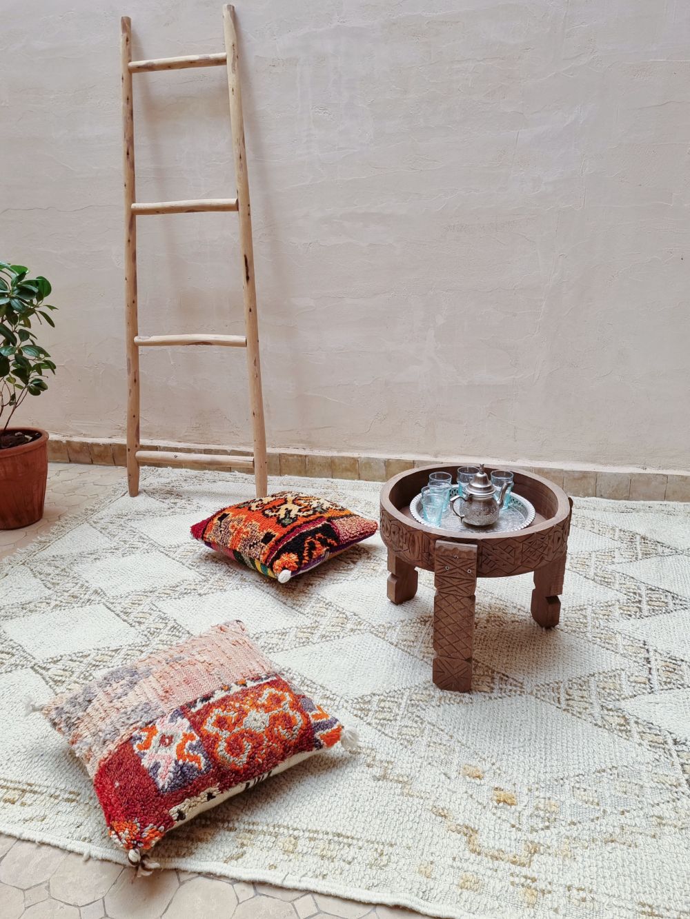 Moroccan Vintage Marmoucha Rug 270x150cm