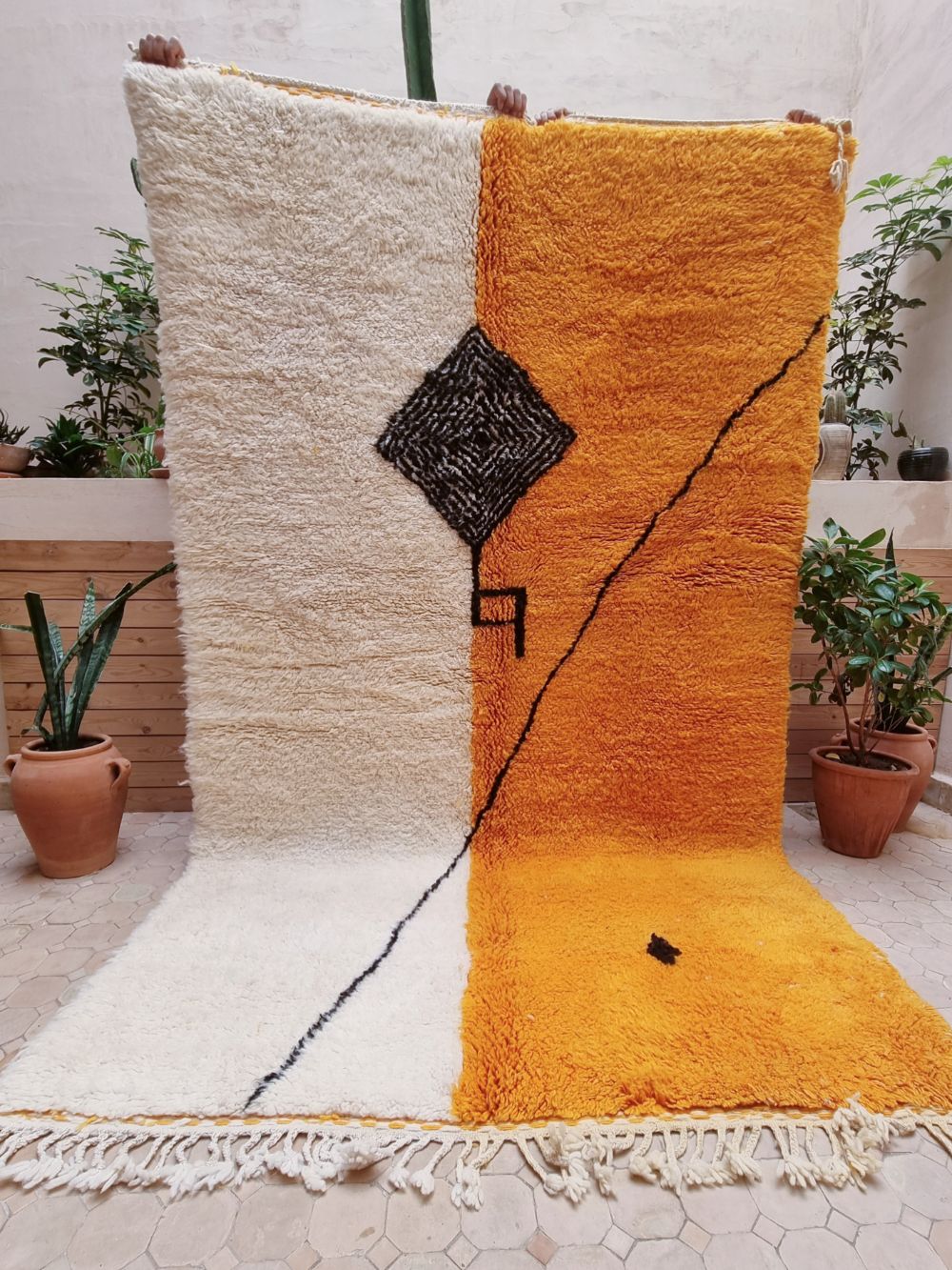 Marokkolainen Hanzo-matto 275x160cm