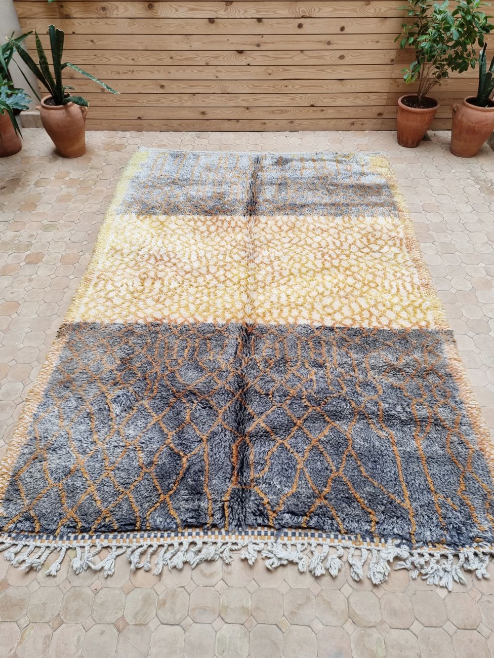 Moroccan Beam Rug 270x185cm