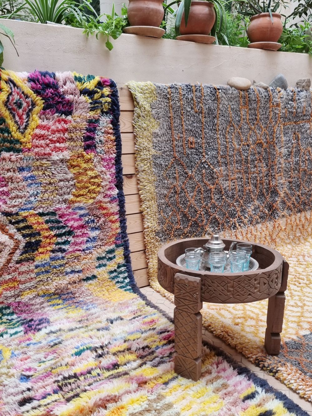 Moroccan Beam Rug 270x185cm