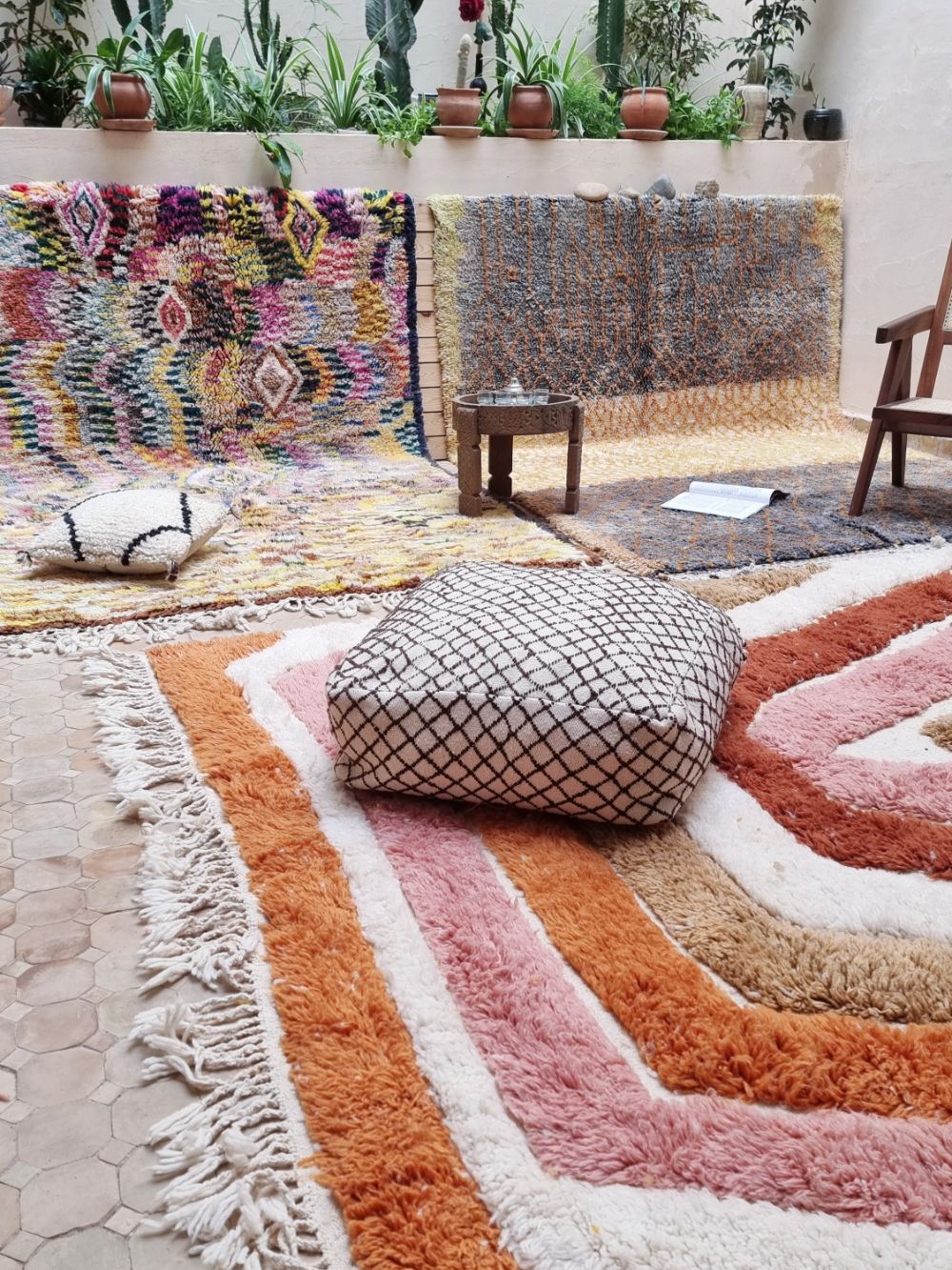 Moroccan Cookie Rug 305x200cm