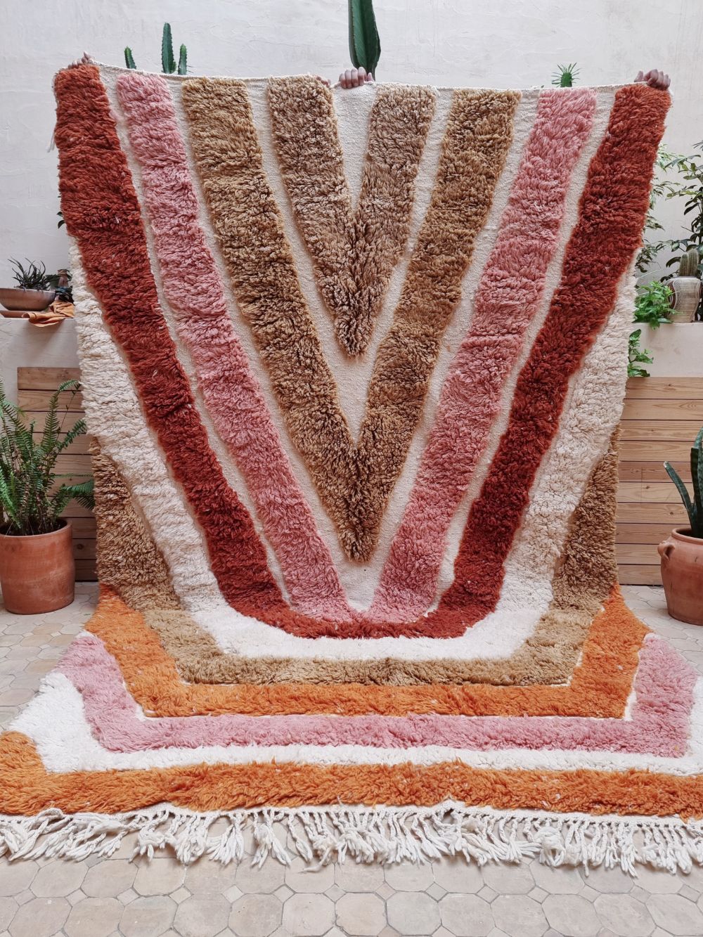 Moroccan Cookie Rug 305x200cm