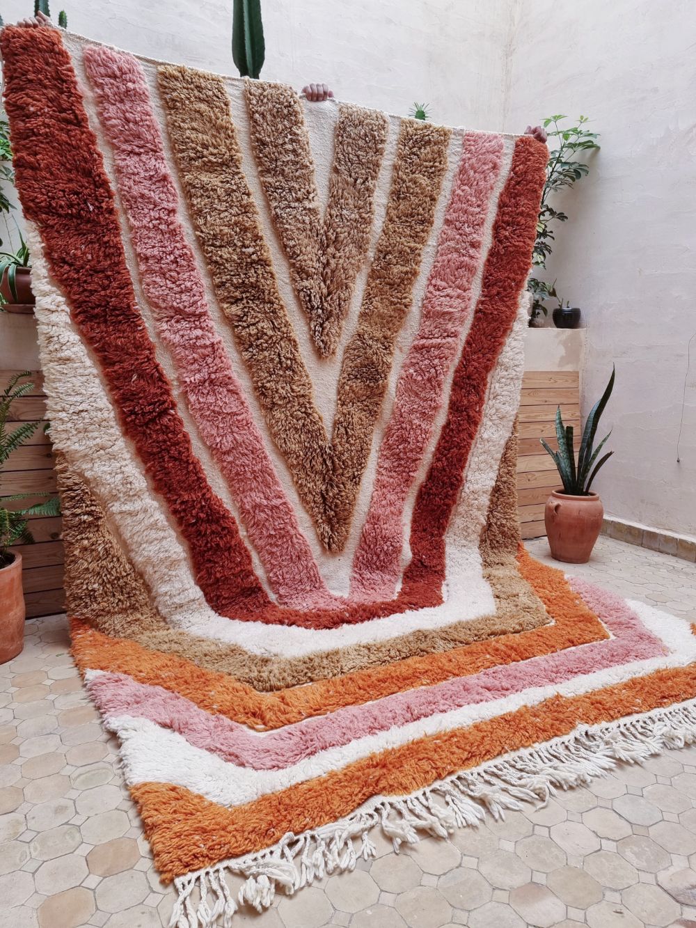 Moroccan Cookie Rug 305x200cm