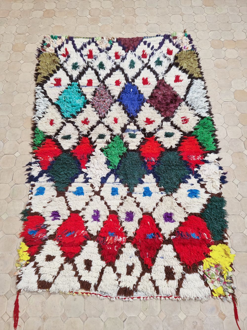 Moroccan Vintage Azilal Rug 185x120cm