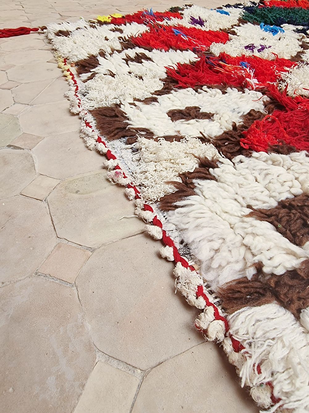 Moroccan Vintage Azilal Rug 185x120cm
