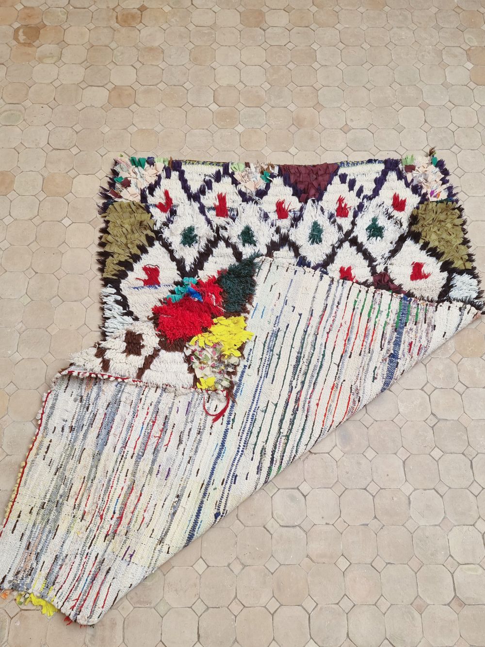 Moroccan Vintage Azilal Rug 185x120cm