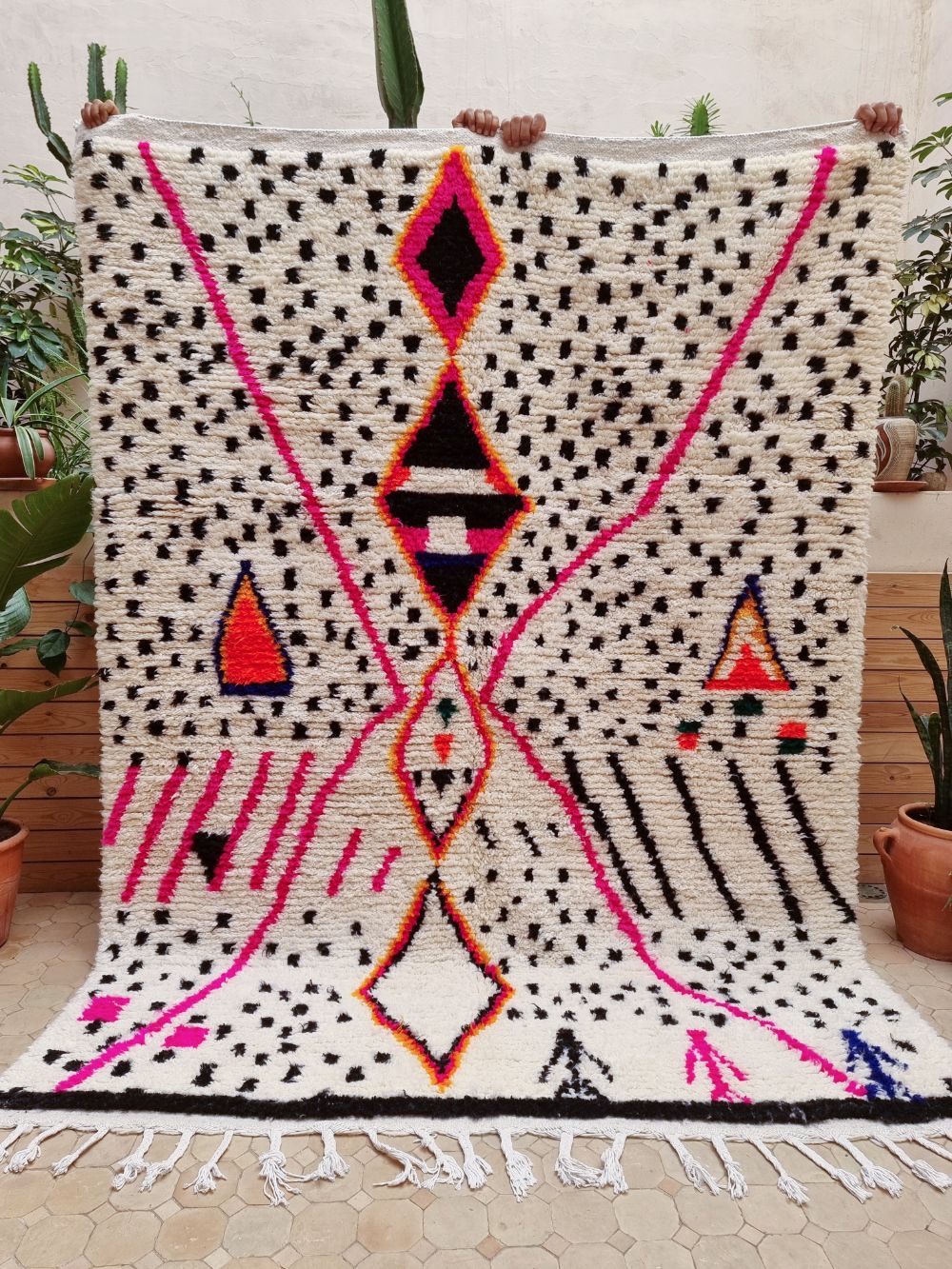 Marokkolainen Candy matto 235x175cm