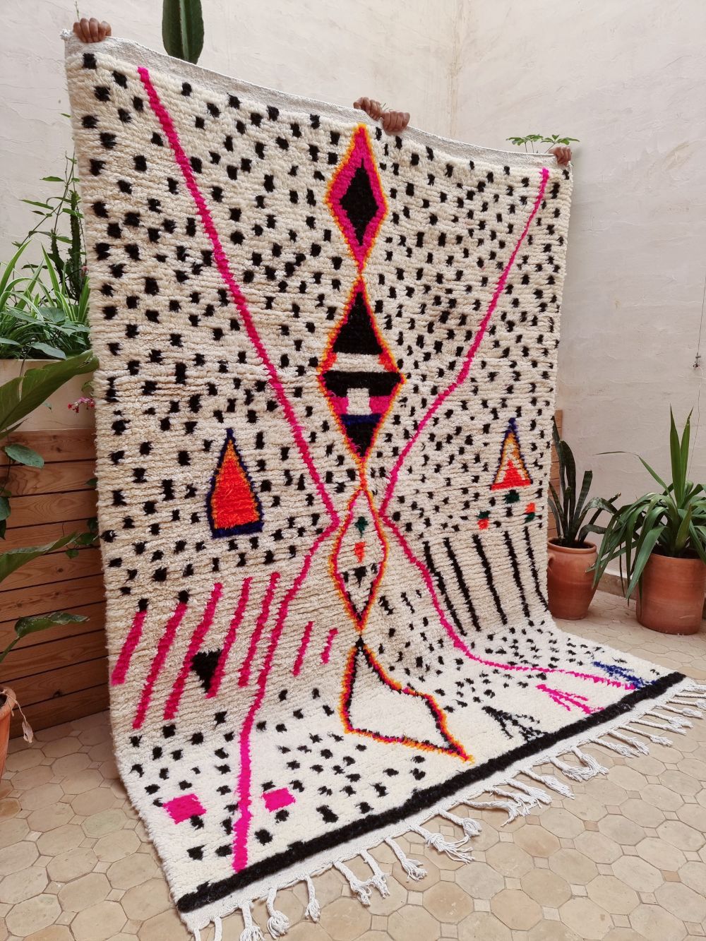 Marokkolainen Candy matto 235x175cm