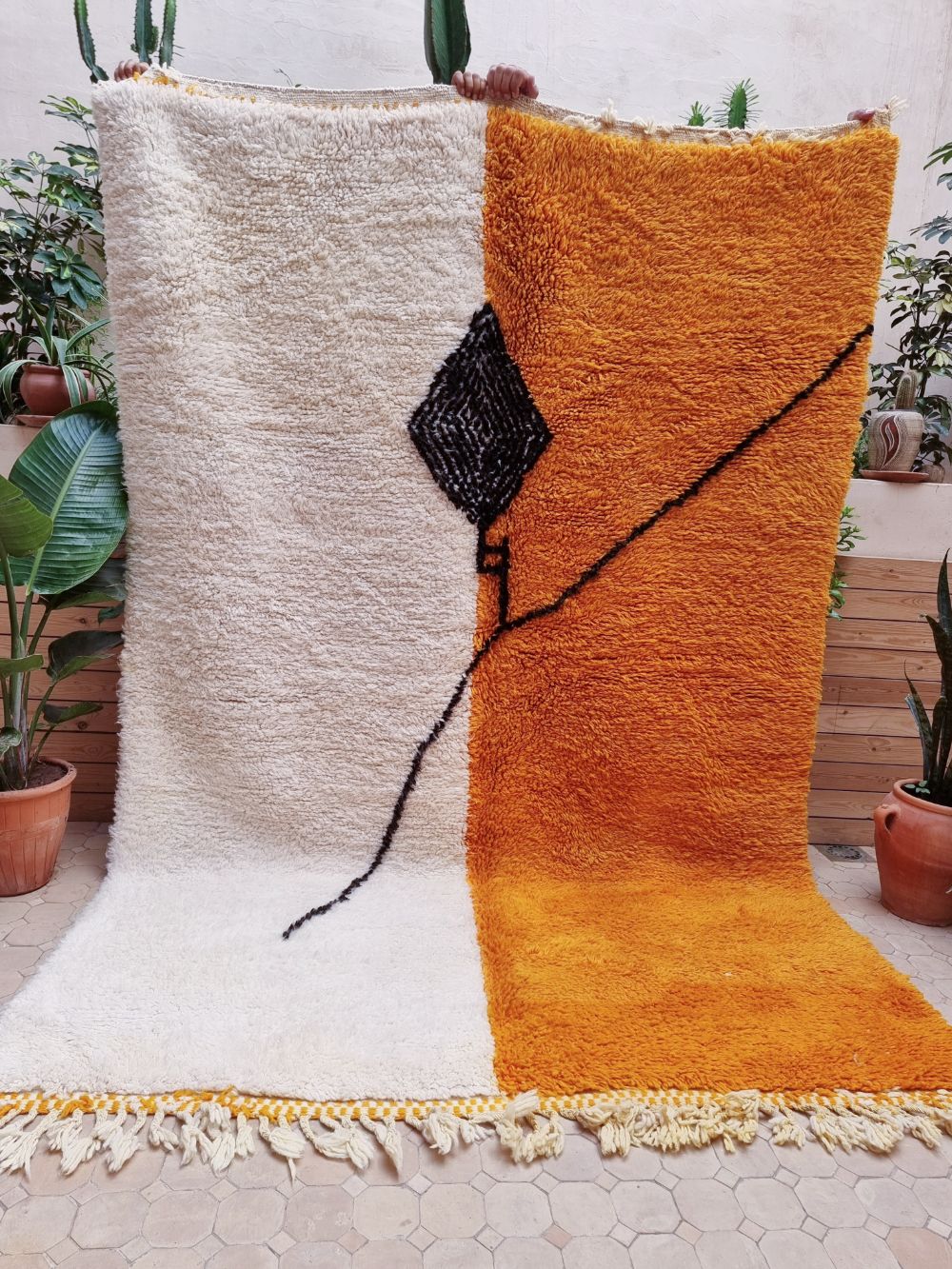 Marokkolainen Hanzo-matto 270x185cm