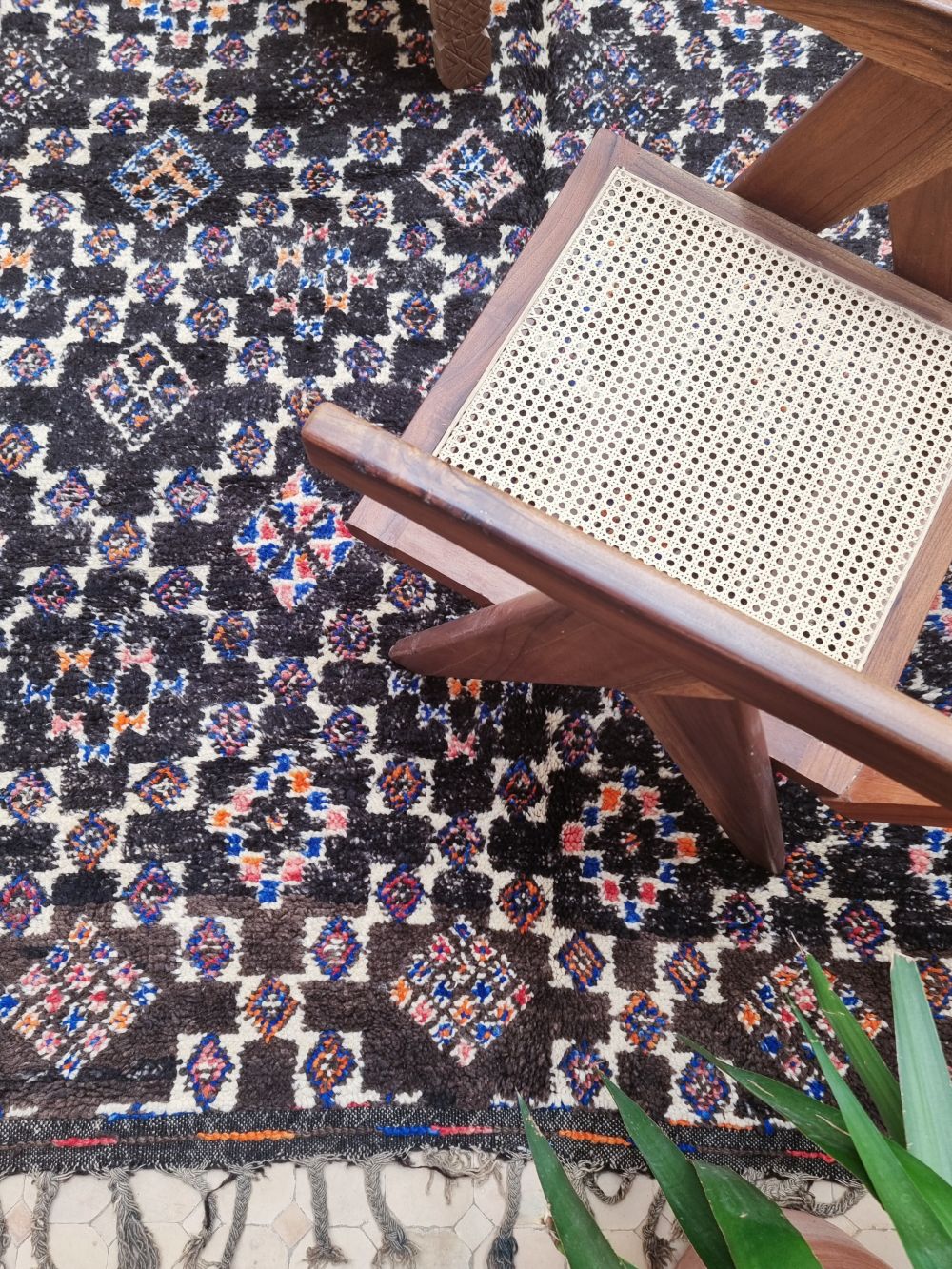 Moroccan Vintage Beni M'Guild Rug 335x195cm