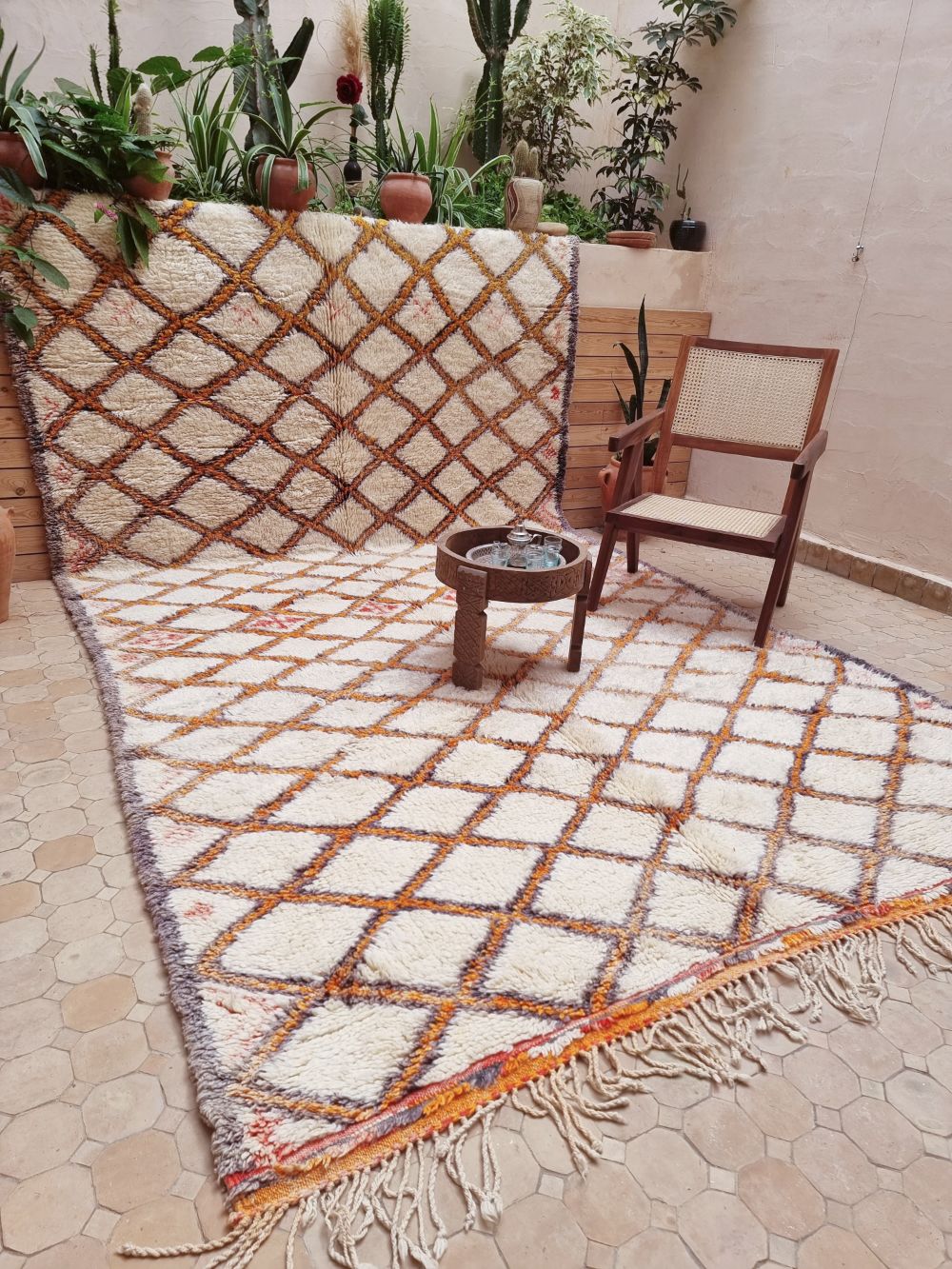 Moroccan Vintage Marmoucha Rug 350x195cm
