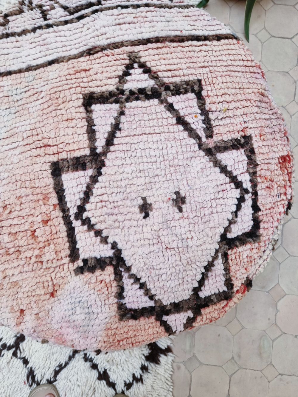 Marokkolainen vintage pouf