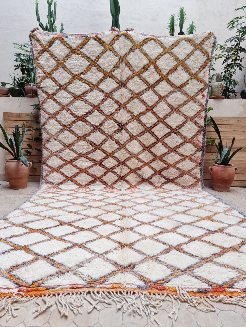 Moroccan Vintage Marmoucha Rug 350x195cm