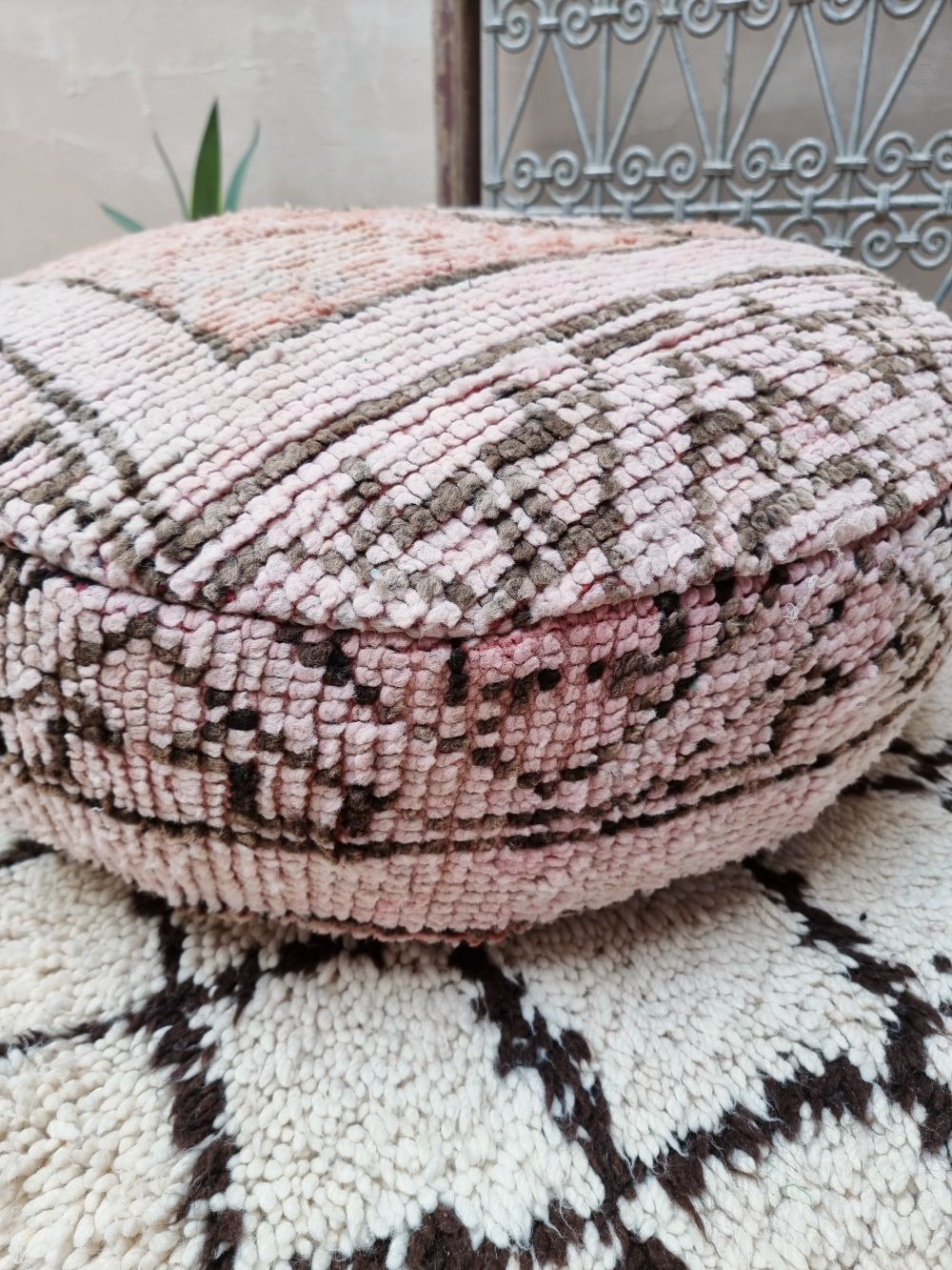 Marokkolainen vintage pouf