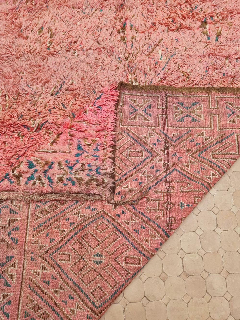 Moroccan Vintage Zayane Rug 350x190cm