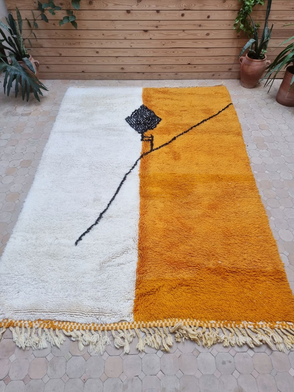 Marokkolainen Hanzo-matto 270x185cm