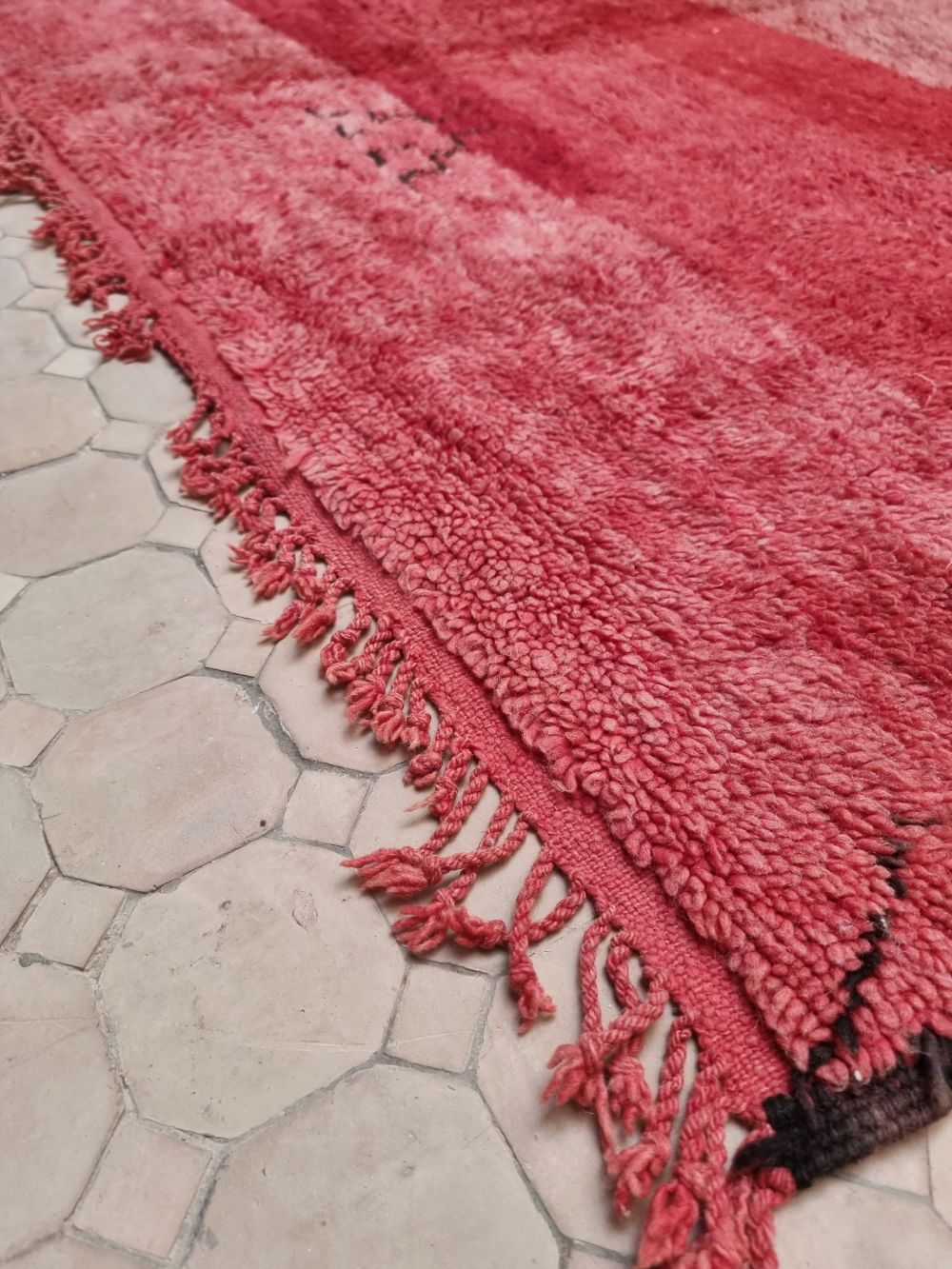 Moroccan Vintage Monochrome Rug 265x205cm