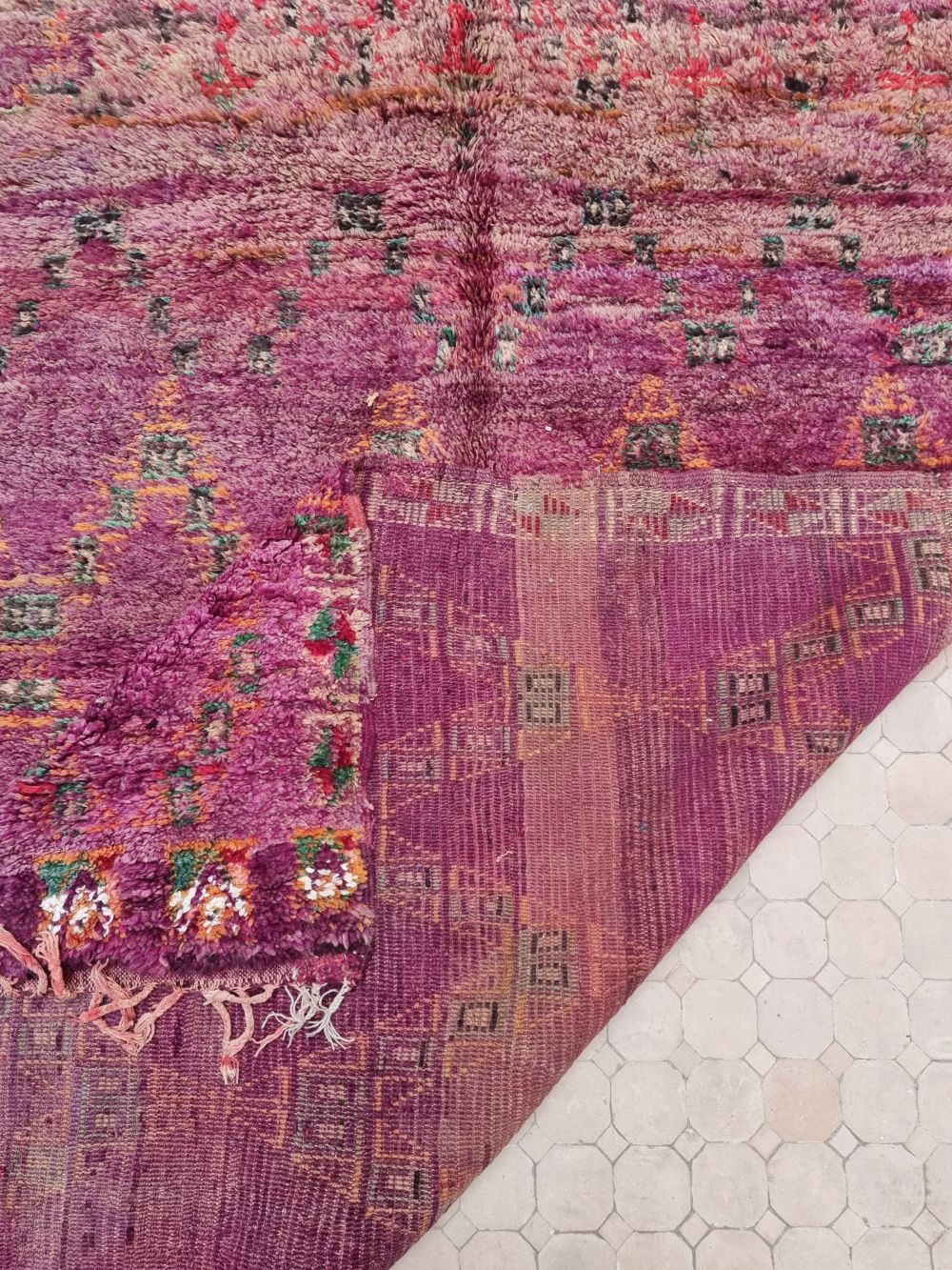 Moroccan Vintage Beni M'Guild Rug 295x190cm