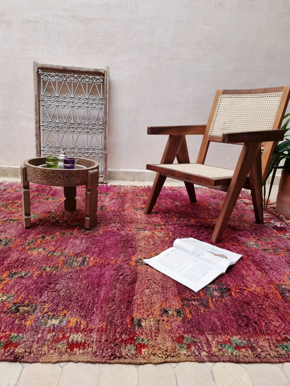 Moroccan Vintage Beni M'Guild Rug 295x190cm
