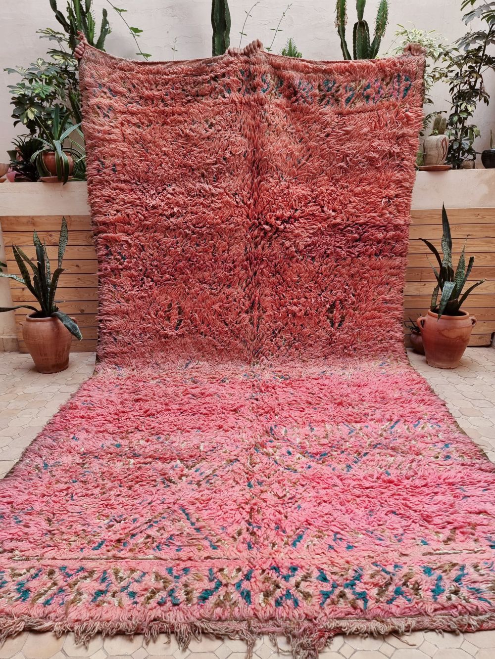 Moroccan Vintage Zayane Rug 350x190cm