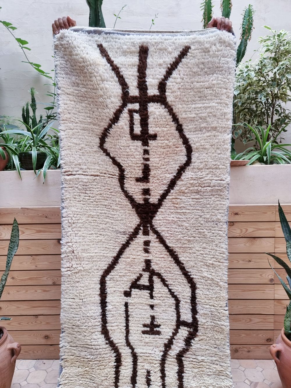 Moroccan Boujaad Runner 300x75cm