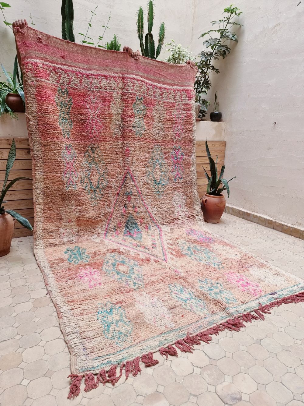 Marokkolainen vintage Boujaad matto 305x175cm