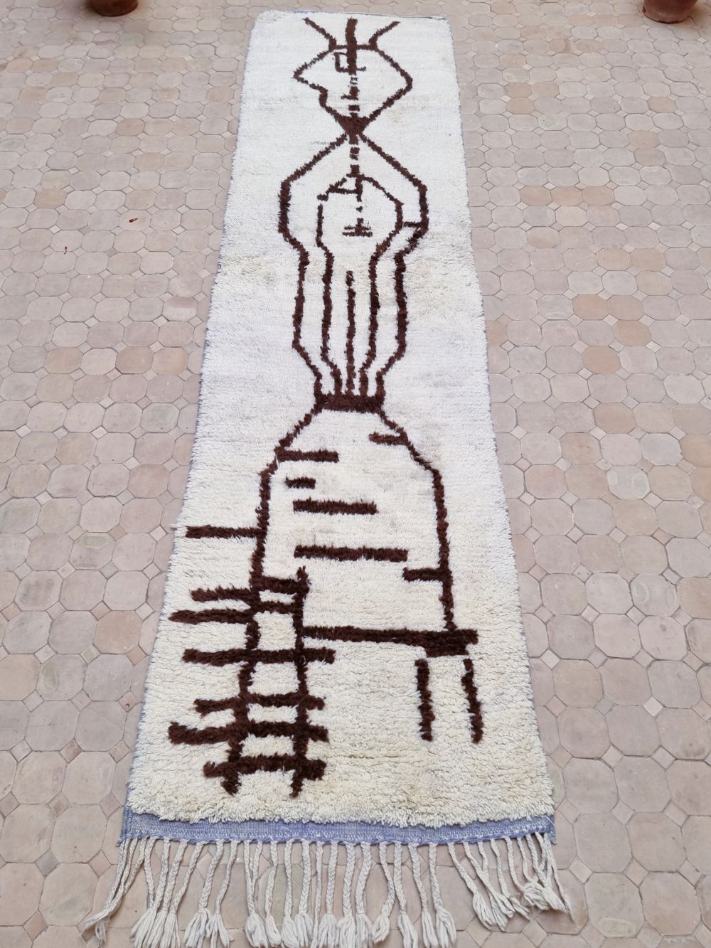 Moroccan Boujaad Runner 300x75cm
