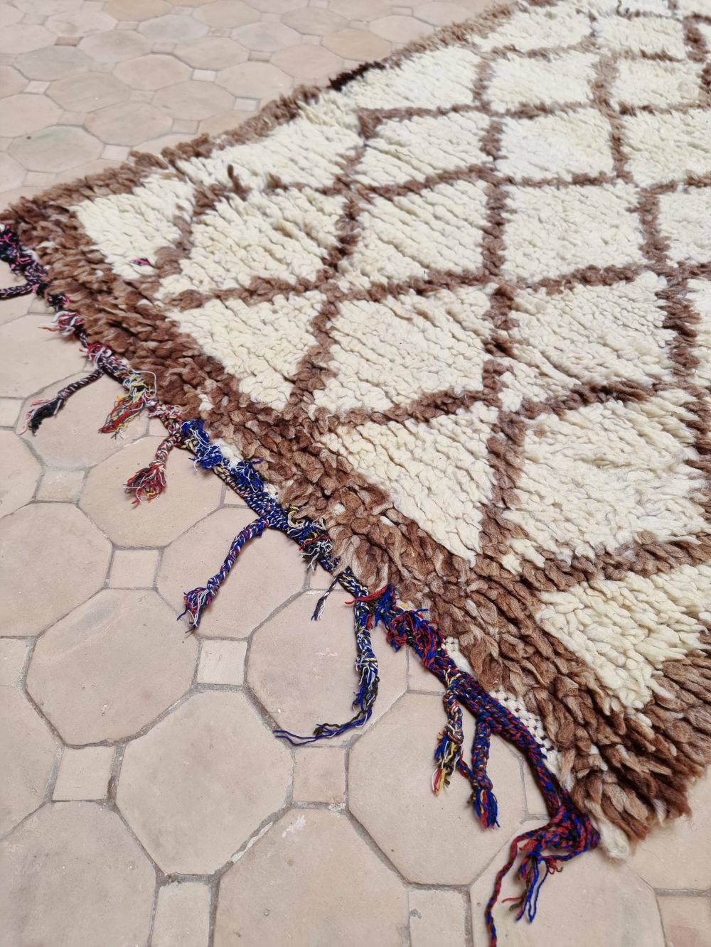 Marokkolainen vintage Beni Ouarain matto 160x80cm