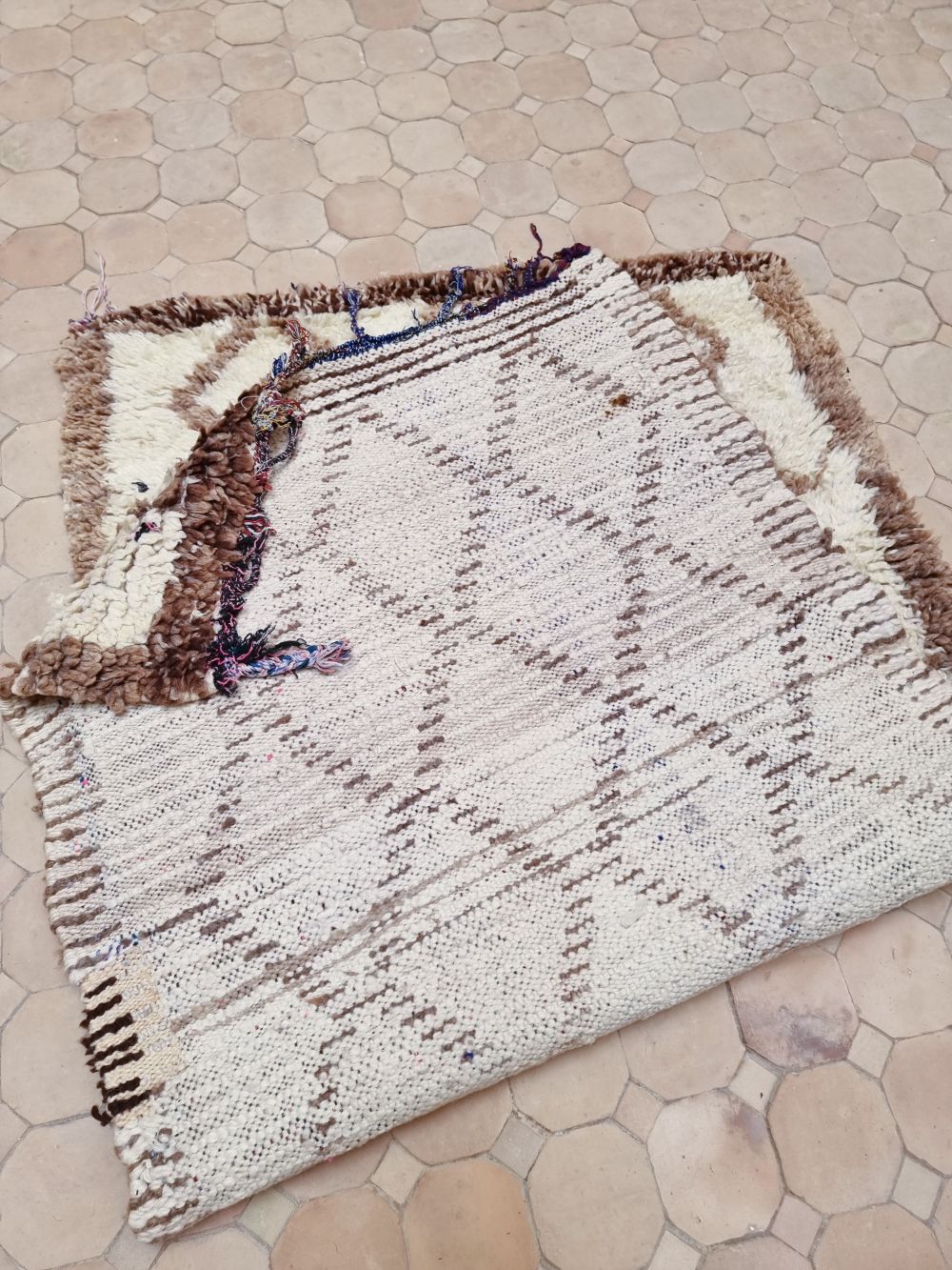 Marokkolainen vintage Beni Ouarain matto 160x80cm