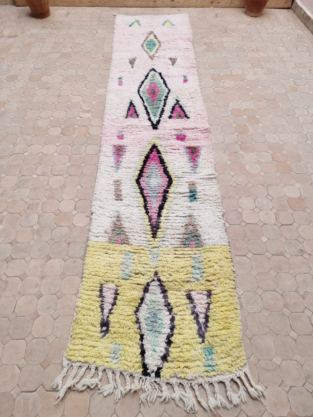 Marokkolainen käytävämatto Boujaad 355x75cm