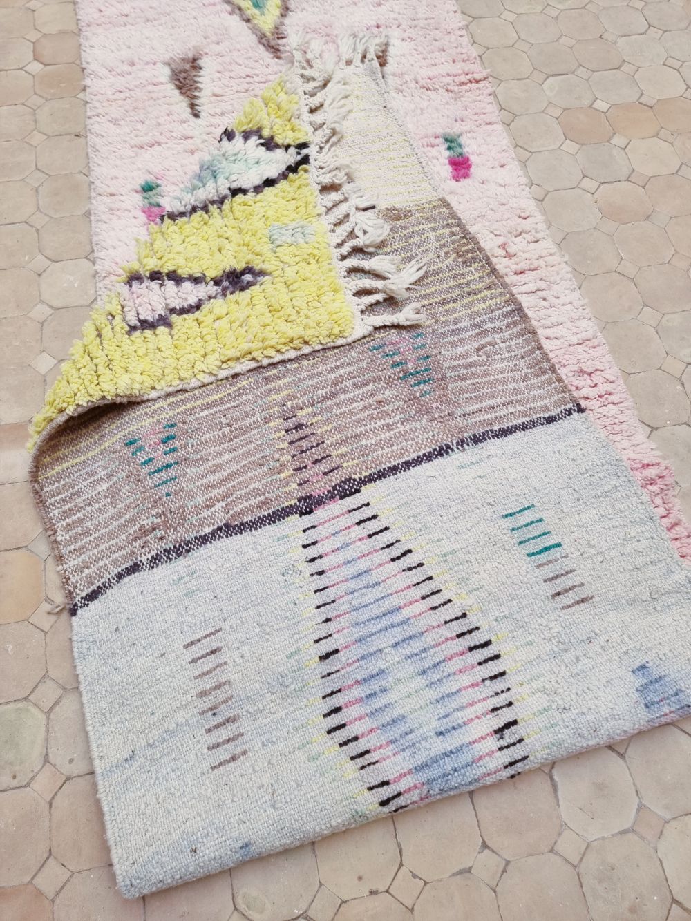 Marokkolainen käytävämatto Boujaad 355x75cm