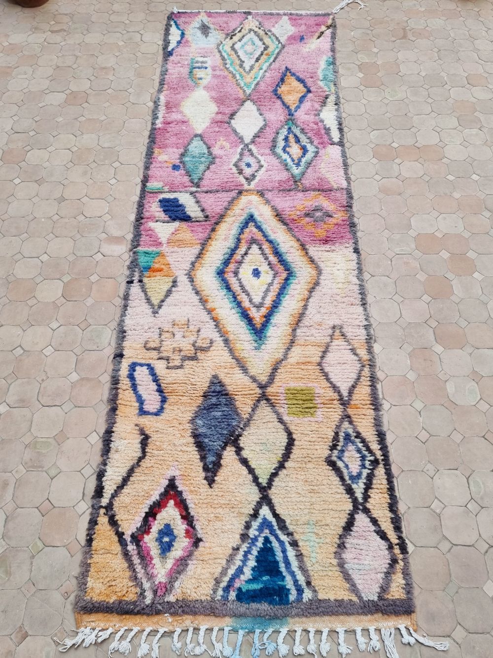 Marokkolainen käytävämatto Boujaad 280x80cm