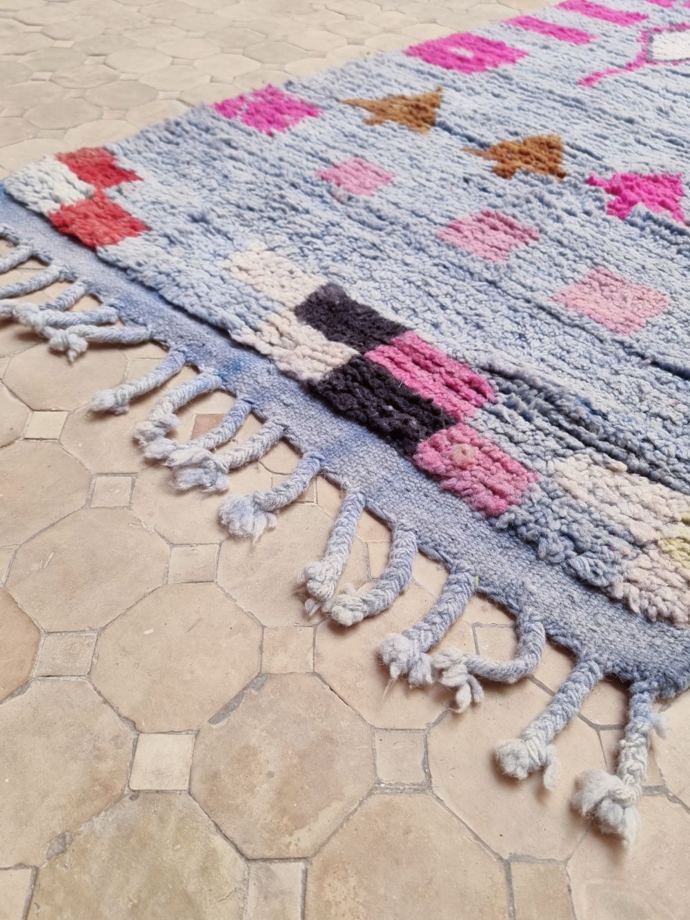 Moroccan Boujaad Runner 400x85cm